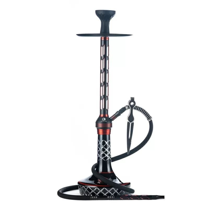 Кальян 7 Star — 081 B Black Red 60см