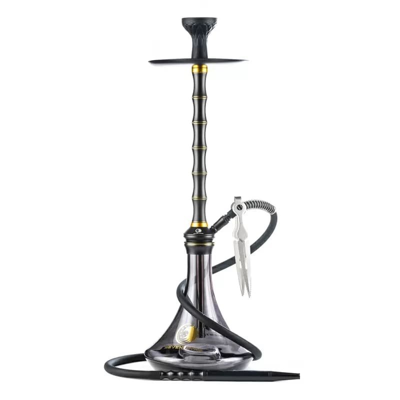 Кальян 7 Star — B 0209 Black Gold 60см
