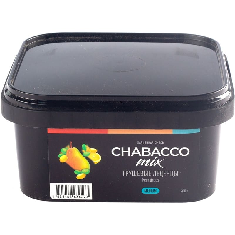 Смесь для кальяна Chabacco Mix Medium Pear Drops — Грушевые Леденцы 200гр