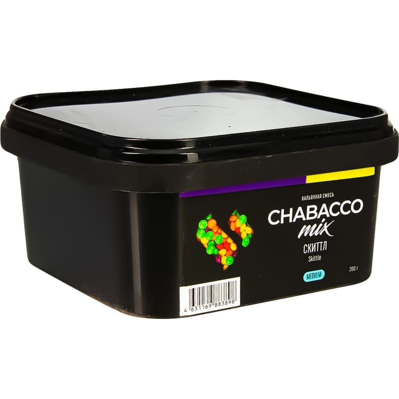 Смесь для кальяна Chabacco Mix Medium Skittle — Скиттл 200гр