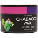 Смесь для кальяна Chabacco Mix Medium Energy Drink Kiwi — Энергетик Киви 40гр