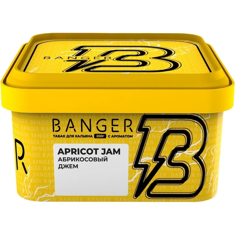 Табак для кальяна Banger Apricot Jam — Абрикосовый Джем 200гр.
