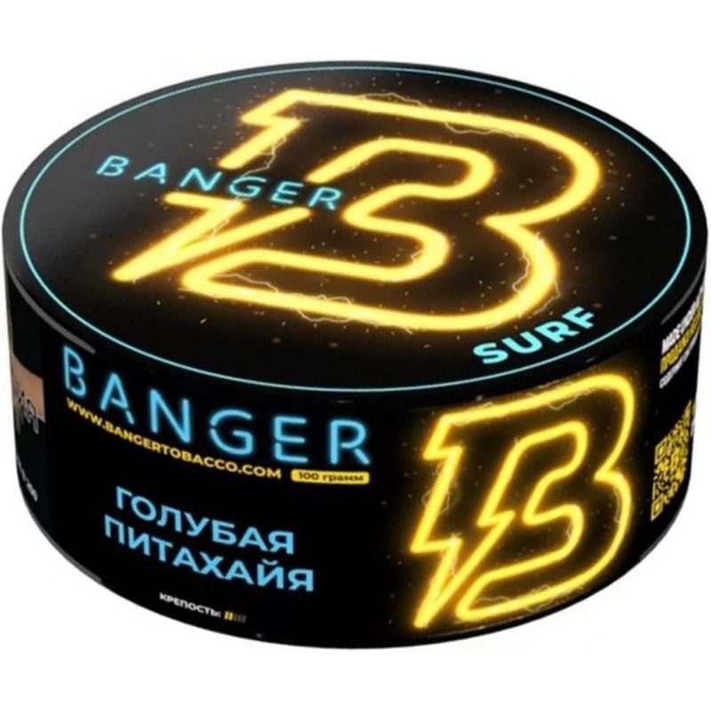 Табак для кальяна Banger Surf — Голубая Питахайя 100гр.