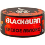 Табак для кальяна Burn Black Apple Shock — Кислое Зеленое Яблоко 25гр.