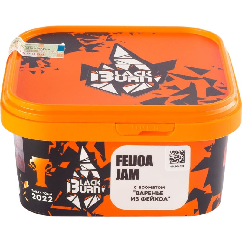 Табак для кальяна Burn Black Feijoa Jam — Варенье из Фейхоа 200гр.