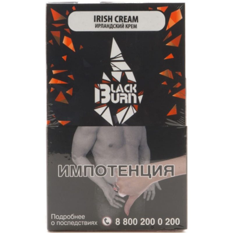 Табак для кальяна Burn Black Irish Cream — Ирландский Крем 100гр.