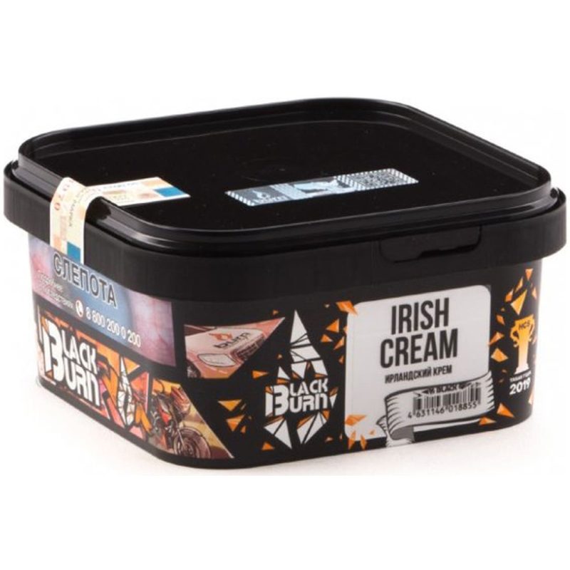 Табак для кальяна Burn Black Irish Cream — Ирландский Крем 200гр.