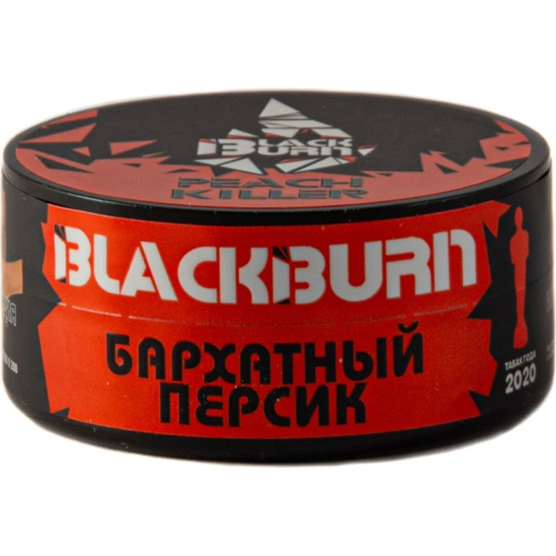 Табак для кальяна Burn Black Peach Killer — Персик 25гр.
