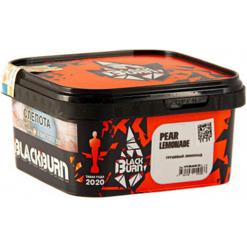 Табак для кальяна Burn Black Pear Lemonade — Грушевый Лимонад 200гр.