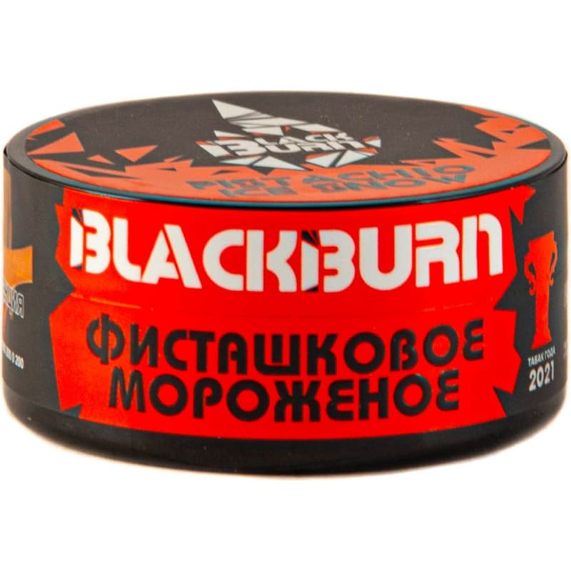 Табак для кальяна Burn Black Pistachio Ice Snow — Фисташковое Мороженное 25гр.