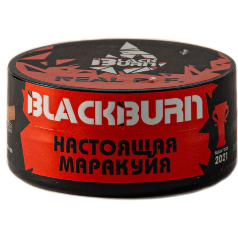 Табак для кальяна Burn Black Real P.F. — Настоящая Маракуйя 25гр.