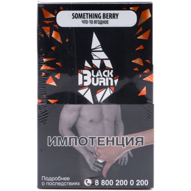 Табак для кальяна Burn Black Something Berry — Что-то Ягодное 100гр.