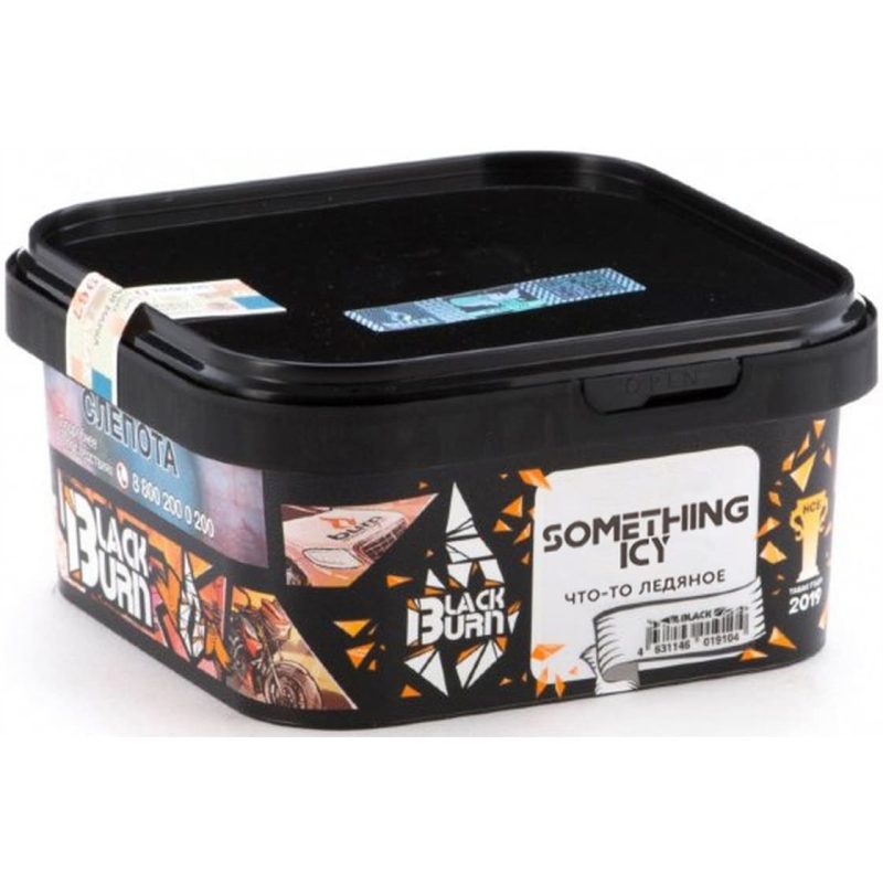 Табак для кальяна Burn Black Something Icy — Что-то Холодное 200гр.