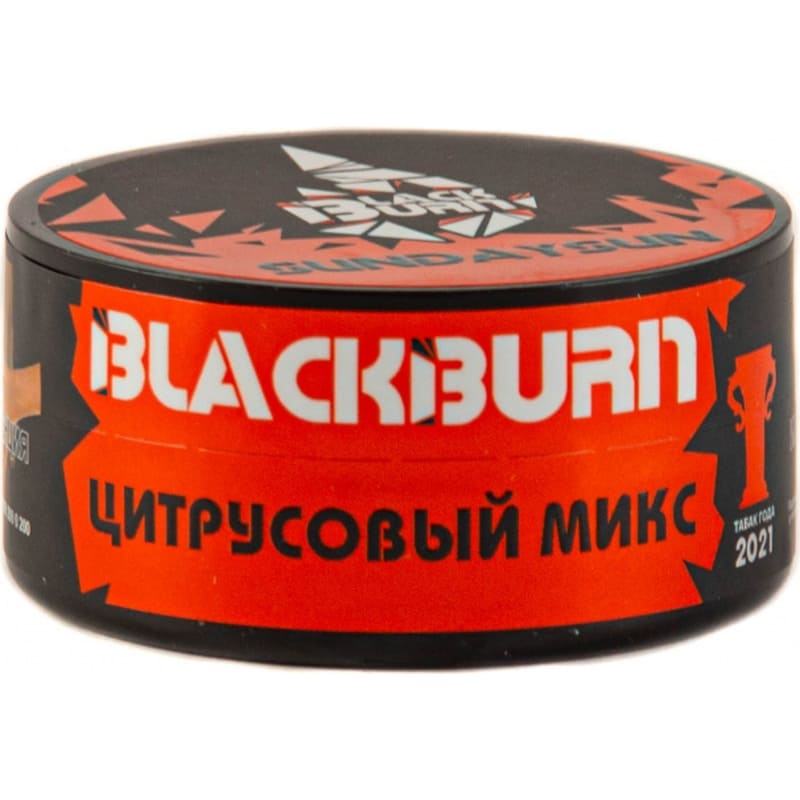 Табак для кальяна Burn Black SundaySun — Цитрусовый Микс 25гр.