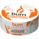 Табак для кальяна Burn Strawberry Panna Cotta — Клубничная Панакота 25гр.