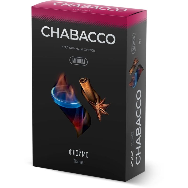 Смесь для кальяна Chabacco Medium Flames — Флеймс 40гр