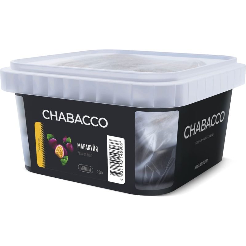 Смесь для кальяна Chabacco Medium Passion Fruit — Маракуйя 200гр