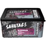 Табак для кальяна DarkSide Sabotage Bloodrain — Земляника Джем 250гр.