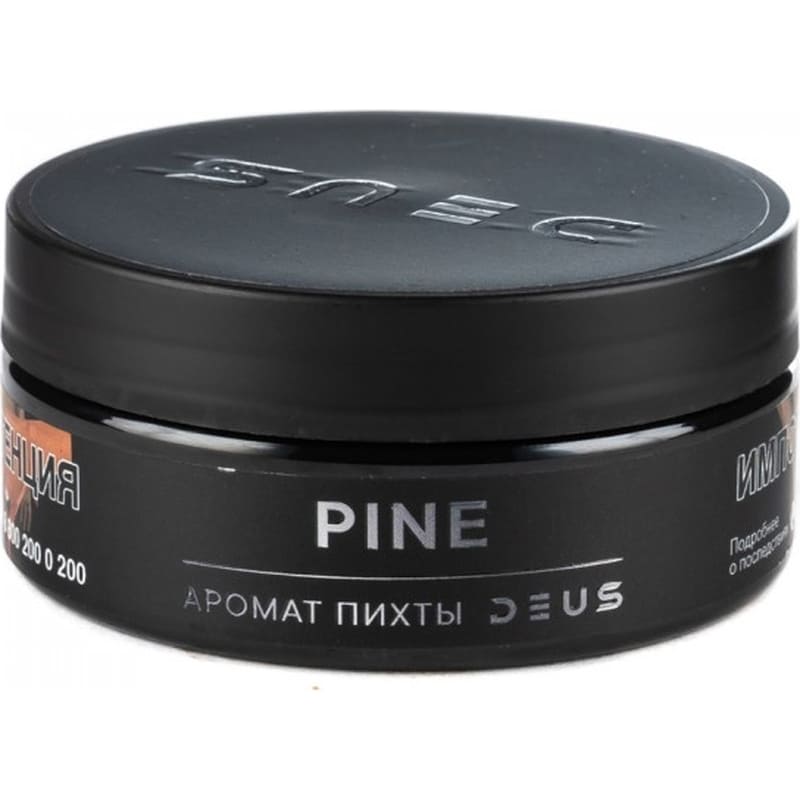Табак для кальяна Deus Pine — Аромат Пихты 100гр.