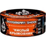Табак для кальяна Burn Black Gooseberry Shock — Кислый Крыжовник 100гр.