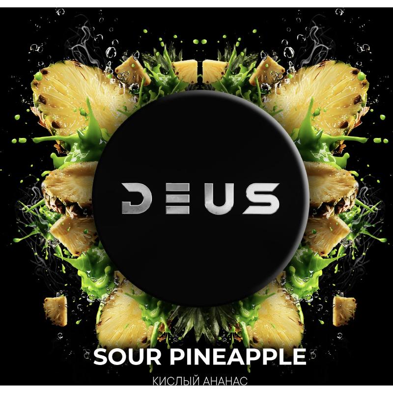 Табак для кальяна Deus Sour Pineapple — Кислый Ананас 100гр.