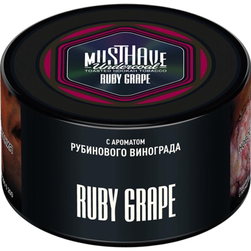 Табак для кальяна Must Have Ruby Grape — Красный Виноград 250гр.