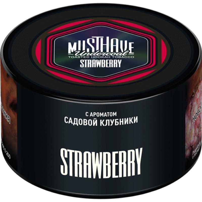 Табак для кальяна Must Have Strawberry — Клубника 250гр.