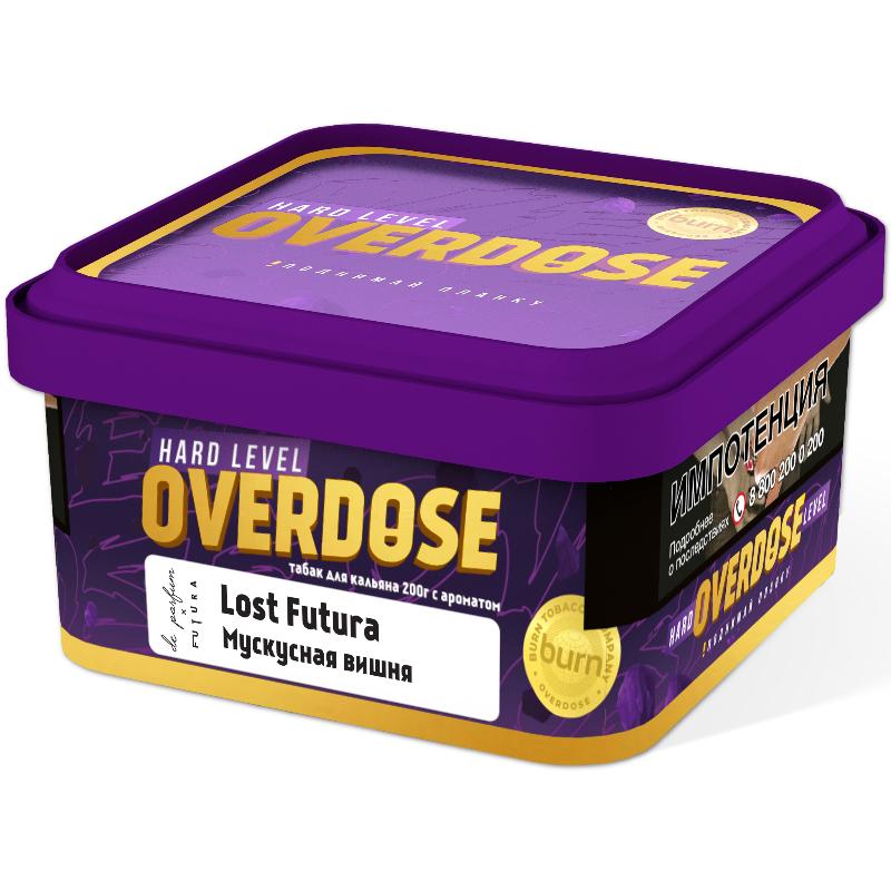 Табак для кальяна Overdose Lost Futura — Мускусная Вишня 200гр.