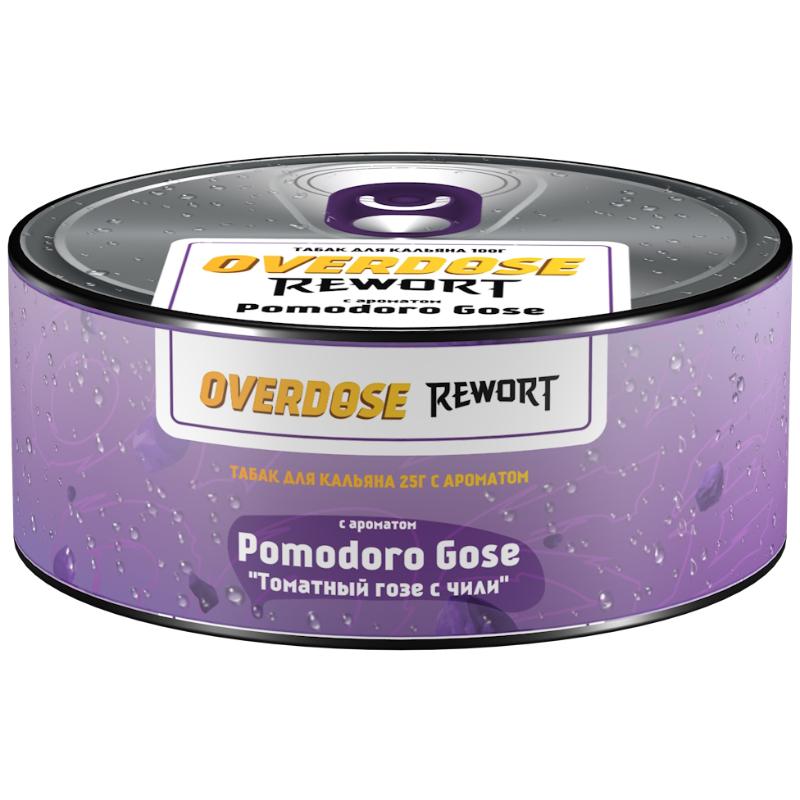 Табак для кальяна Overdose Pomodoro Gosei — Томатный Гозе с Чили 25гр.