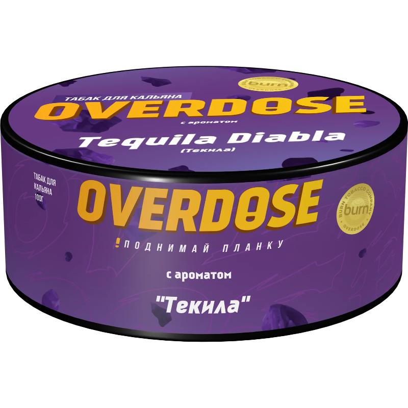Табак для кальяна Overdose Tequila Diabla — Текила 100гр.