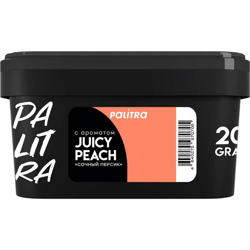 Табак для кальяна Palitra Juicy Peach — Сочный Персик 200гр.