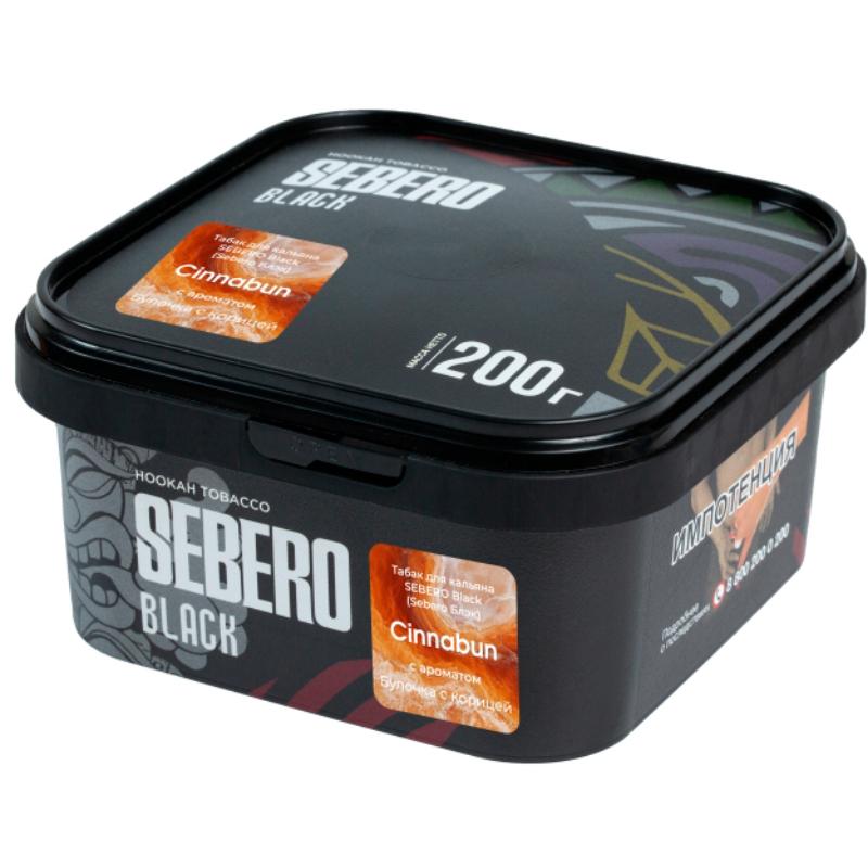Табак для кальяна Sebero Black Cinnabun — Булочка с Корицей 200гр.