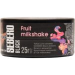 Табак для кальяна Sebero Black Fruit Milkshake — Фруктовый Милкшейк 25гр.