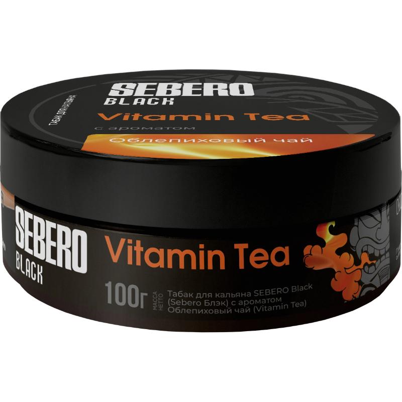 Табак для кальяна Sebero Black Vitamin Tea — Облепиховый Чай 100гр.