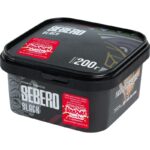 Табак для кальяна Sebero Black x Больше Чем Кальян — Вишневая Шипучка 200гр.