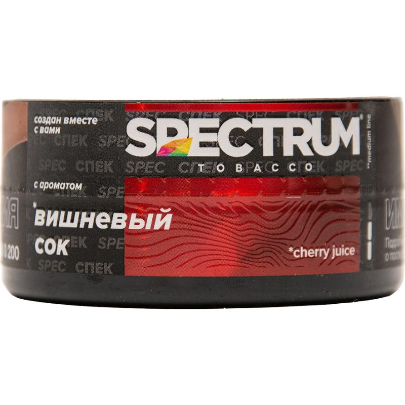 Табак для кальяна Spectrum Medium Line Cherry Juice — Вишневый Сок 25гр.