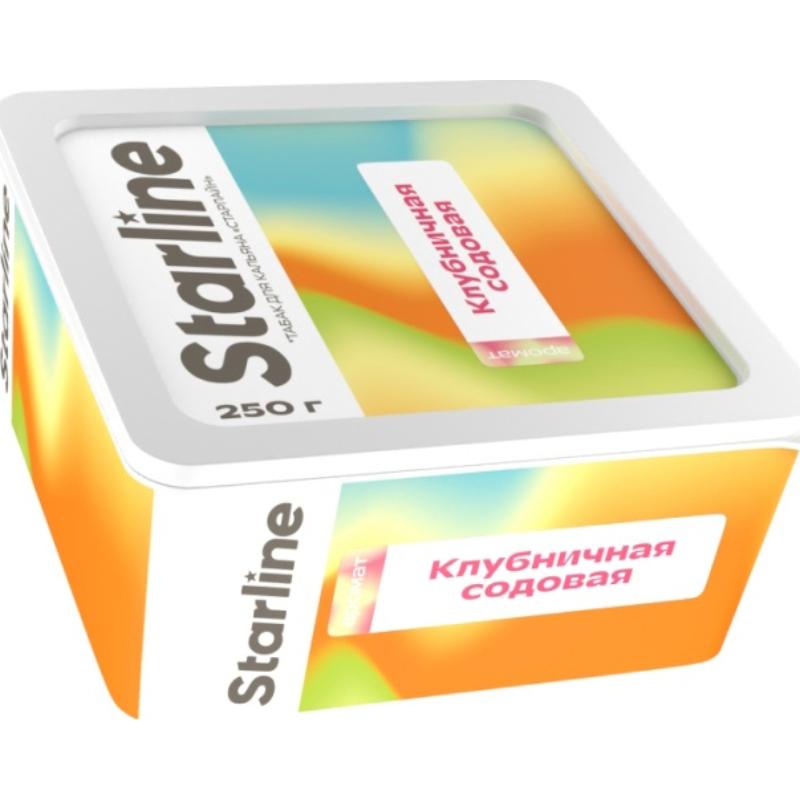 Табак для кальяна StarLine — Клубничная Содовая 250гр.