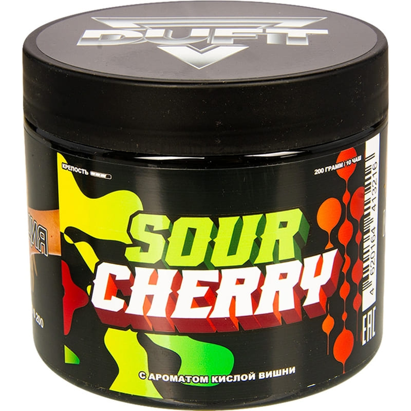 Табак для кальяна Duft Sour Cherry — Кислая Вишня 200гр.