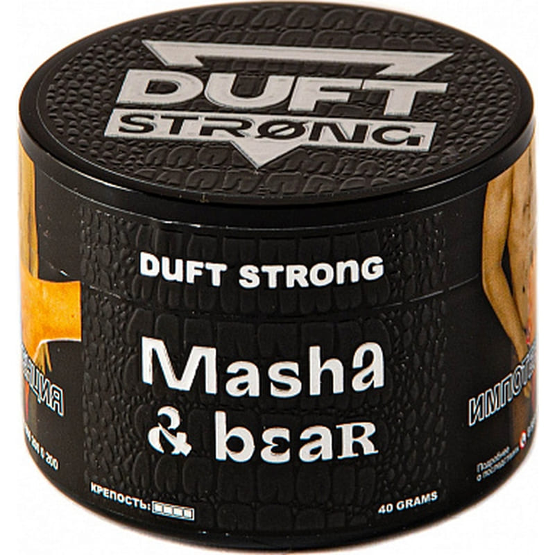 Табак для кальяна Duft Strong Masha & Bear — Маша и Медведь 40гр.