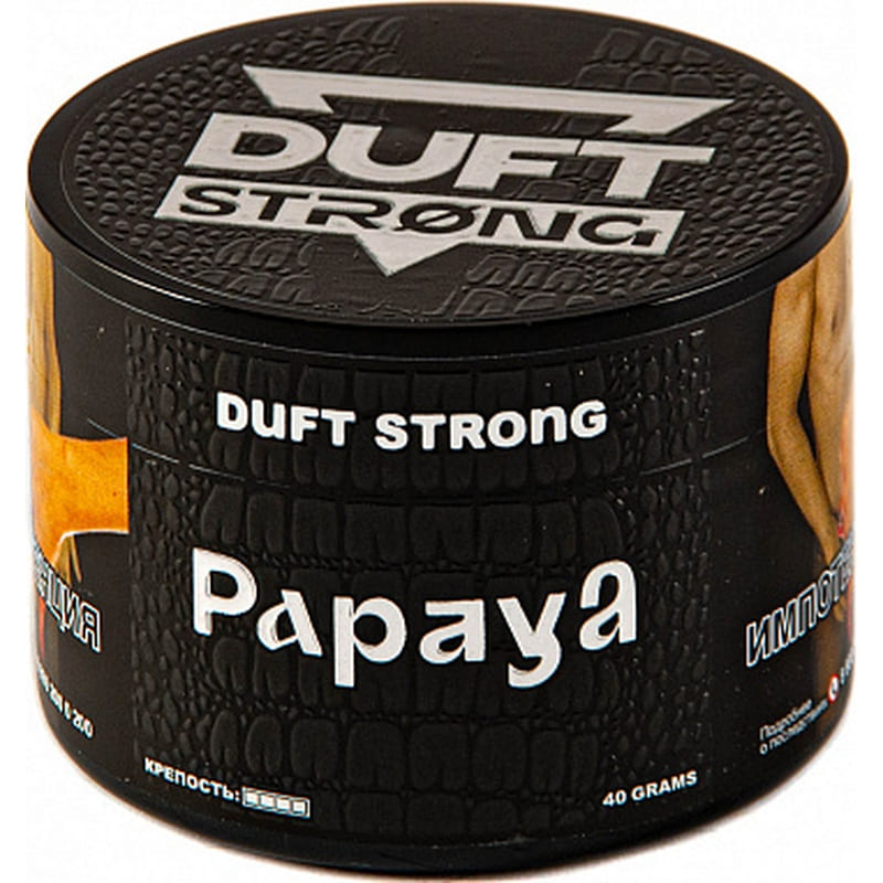 Табак для кальяна Duft Strong Papaya — Папайя 40гр.