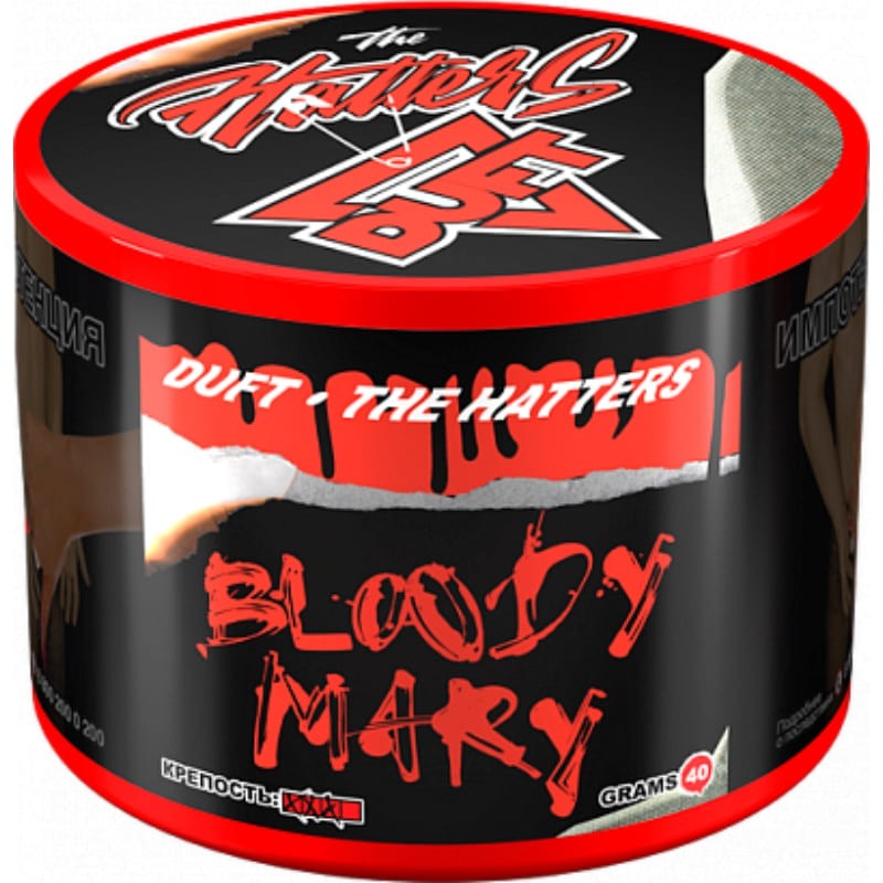 Табак для кальяна Duft The Hatters Bloody Mary — Кровавая Мэри 40гр.