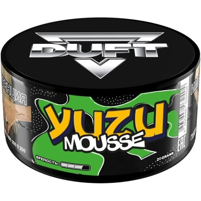 Табак для кальяна Duft Yuzu Mousse — Юдзу Мусс 20гр.