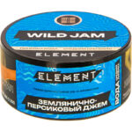 Табак для кальяна Element Вода Wild Jam — Землянично Персиковый Джем 25гр.