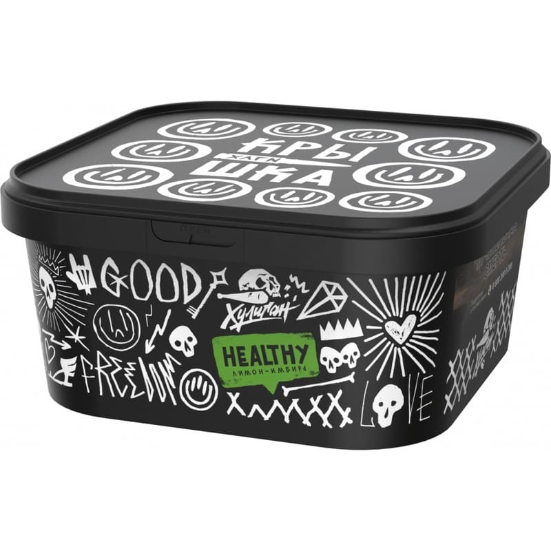 Табак для кальяна Хулиган Classic Healthy — Лимон Имбирь 200гр.