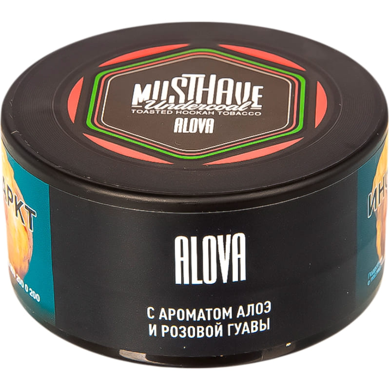 Табак для кальяна Must Have Alova — Алоэ Вера, Гуава 25 гр.