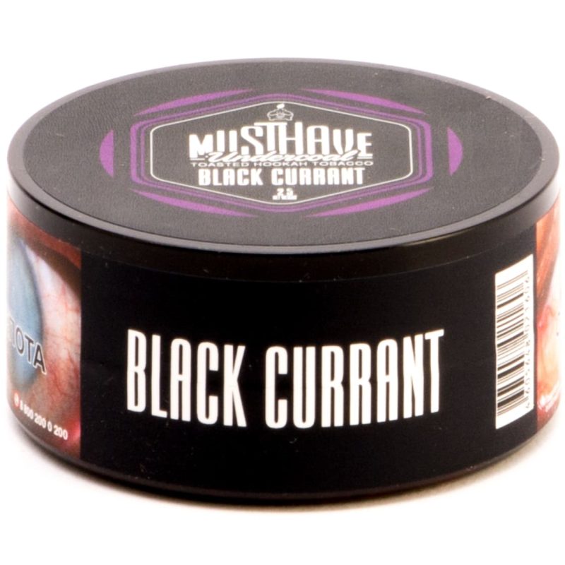 Табак для кальяна Must Have Black Currant — Черная Смородина 25 гр.