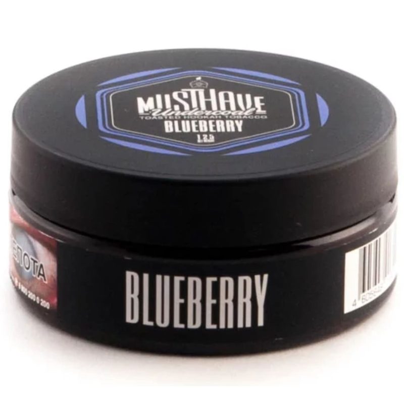 Табак для кальяна Must Have Blueberry — Черника 125 гр.