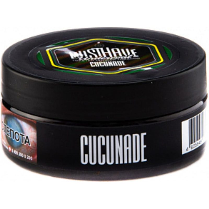 Табак для кальяна Must Have Cucunade — Огуречный Лимонад 125 гр.