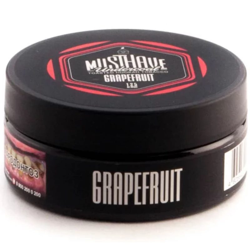 Табак для кальяна Must Have Grapefruit — Грейфрут 125 гр.