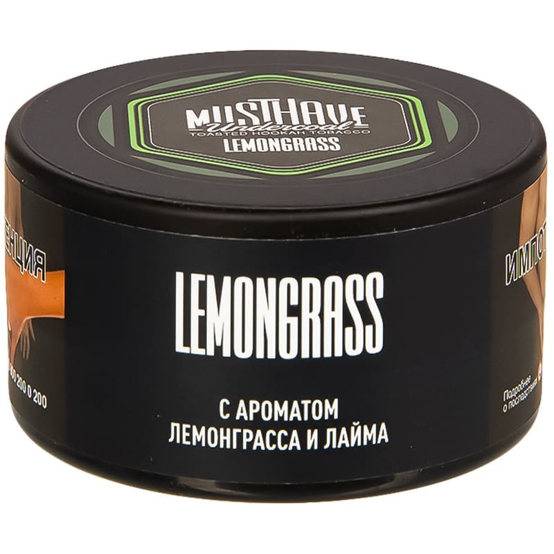 Табак для кальяна Must Have Lemongrass — Лемонграсс и Лайм 25 гр.